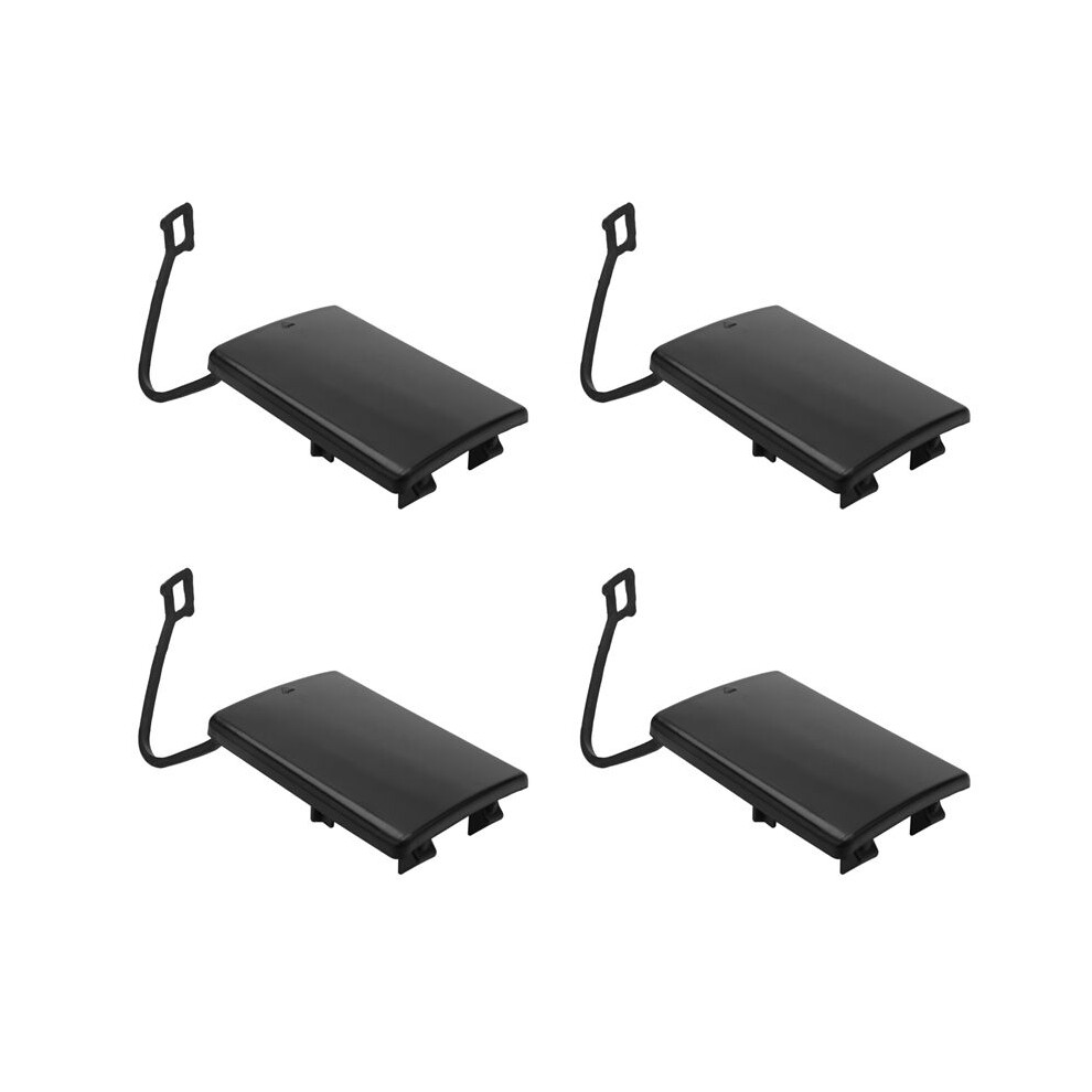 4X Front Bumper Tow Eye Hook Cover Cap Lid Unpainted 2118850026 For - W211 2003 2004 2005 2006 E320 E350 E55 6134220638157