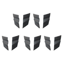 10x Car Front Windshield Wiper Cowl Side Trim Cover Grille Panel for Yaris 4DOOR 2006-2010