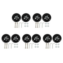10 Set Luggage Suitcase Replacement Wheels OD 80mm