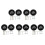 10 Set Luggage Suitcase Replacement Wheels OD 80mm 1
