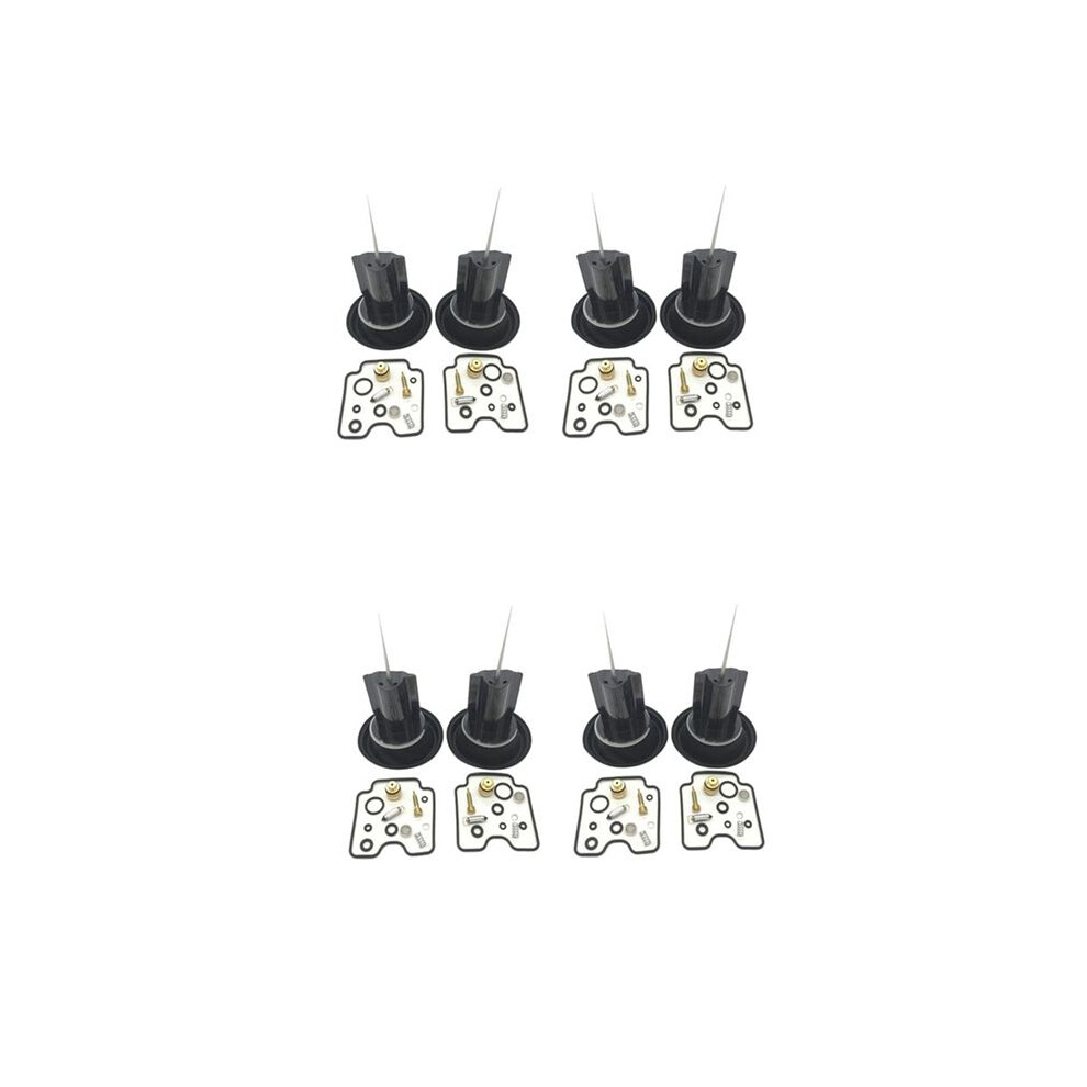 8 Set For Bandit 1200 Gsf1200 Gsf1200s Plunger Diaphragm Parts Of Motorcycle Carburetor Repair Kit Black 4713702785293