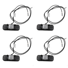 4X 95268119 95057238 95270497 95474100 para CRUZE Orlando Kit de Reparo Do BotãO Do Interruptor de LiberaçãO da Tampa Do