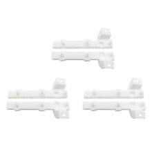 6x Suporte de PáRa-Choques Dianteiro Direito e Esquerdo para Lancer, Exceto EVO 2008-2017 6400F549 6400F550