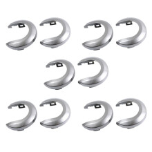 10St BilinväNdiga DöRrhandtag KåPa Handtag Escutcheon för Tiida 2005-2010 1.6 LIVINA NV200 Geniss Silver Grey