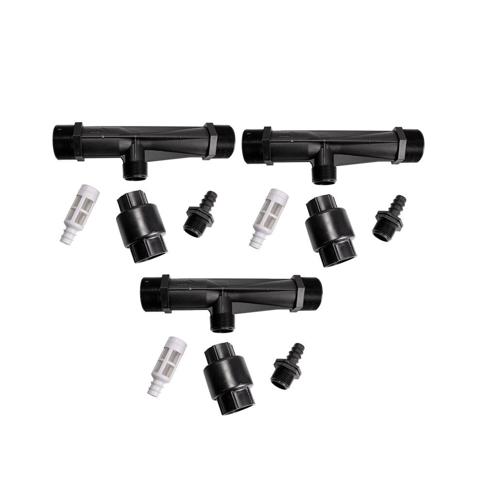 3X 2 Inch Venturi Fertilization System Male Thread Irrigation Venturi Automatic Fertilizer Injector Fertilizer Syringe 4713933472825