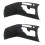 2X Car Carbon Fiber Central Gear Shift Panel Control Panel Decal Interior Modification for  VIOS 2016-2021 1
