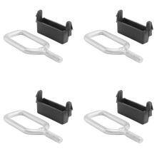 4X Hood Catch Lock Bracket Cover Cap 51237247080 51237247079 for 1 2 3 4 Series F20 F21 F22 F30 F32 F80 F83 F87 F36