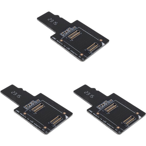 3X EMMC to USD Board EMMC to USB (MicroSD) Adapter Board MicroSD EMMC Modules for ROCK PI 4A/4B