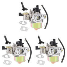 3X 16100-ZH8-W61 Pressure Washer Generator Carburetor Replace Carburetor with Gasket for GX120 GX160 GX200 Engine