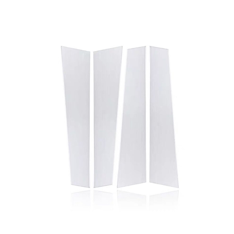 4Pcs Chrome Door Window B Pillar Bright Strip For S Class 2014-2020 Exterior Window Center Post Trim Panel 4711485256474