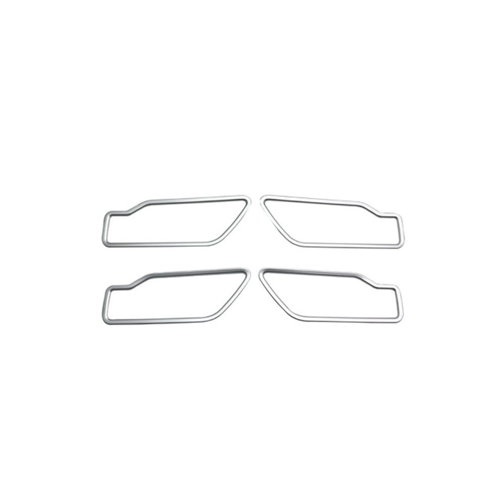 For Prius 60 Series 2023 2024 Car Inner Door Handle Bowl Cover Trim Interior Accessories (Silver) Silver 4711755303259
