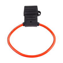 8 AWG Gauge MAXI BladsäKringshåLlare Inline Wire 12-24V Volt VattentäT + 40A SäKring