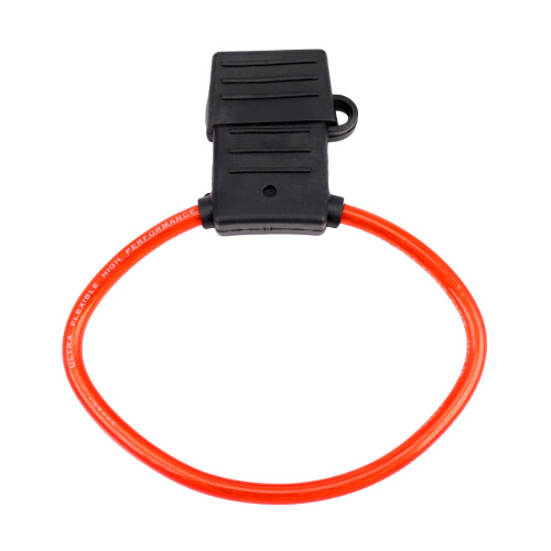 8 AWG Meter MAXI Bladzekeringhouder Inline Draad 12-24V Volt Waterdicht + 40A Zekering