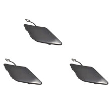 3X Rear Bumper Tow Eye Hook Eye Cover Cap Primed 51127312748 for F30 F35 328I 328D 320I 335I XDrive 2012-2015