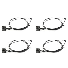 4X Car Front Hood Release Cable C2Z29301 for XF 2009-2015