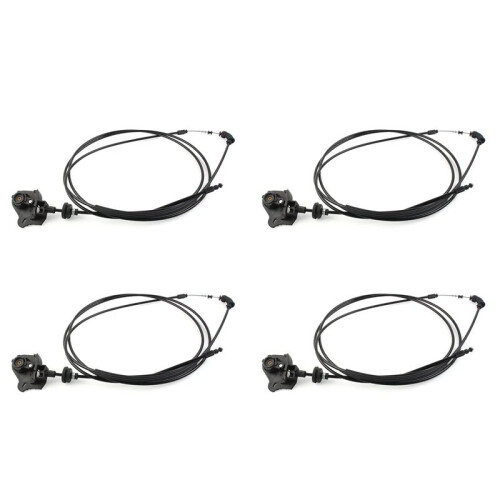 4X Car Front Hood Release Cable C2Z29301 for  XF 2009-2015