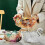 Modern Glass Cygne Shape Bowl Decorative Biscuits Storage-Amber 4