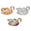 Modern Glass Cygne Shape Bowl Decorative Biscuits Storage-Amber 6