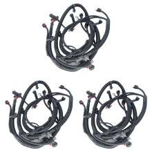 3X Car Front Bumper Harness Reverse Wiring with Fog Light Plug 1067958-00-G for Model 3 2017-2020 106795800G