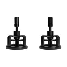 2X WDT Tool Espresso Coffee Stirrer Distributor Adjustable Depth Espresso Stirrer Tool Rotary Coffee Powder Needle 58mm