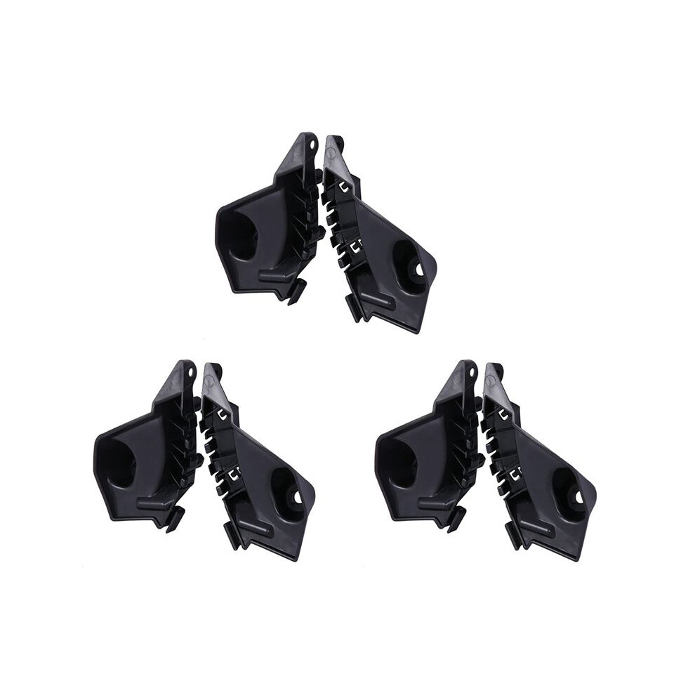 6X Automobile Left And Right Front Bumper Bracket Bracket For Model X 1095794-00B 1095793-00B 4712030711080
