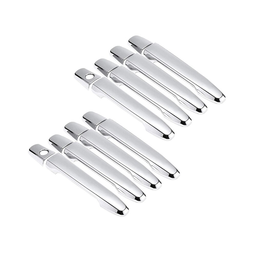 Abs Chrome Side Door Handle Cover Trim 16Pcs For Outlander Lancer Sedan Evo Sport Rvr Asx 2008-2014 4711270979724
