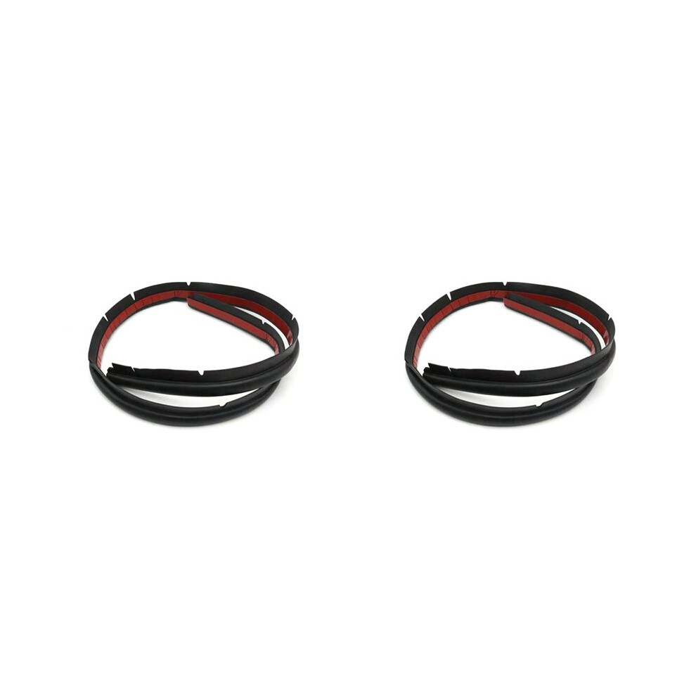 2X Car Front Bonnet Rubber Seal Strip For 2007-2013 53395-02030 5339502030 6031612590607