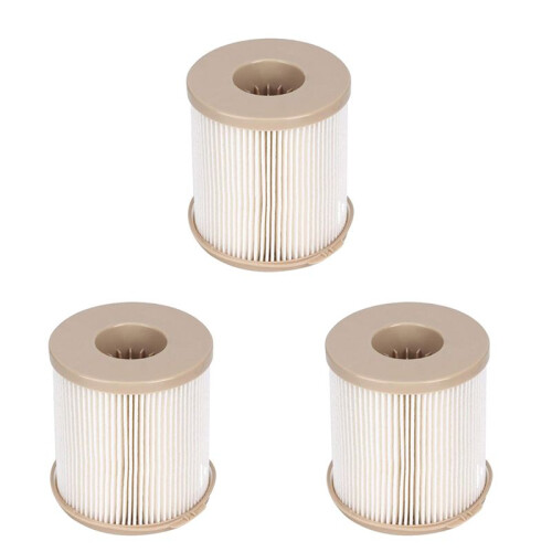 3X 2040PM Compartment Filter Elements Integral Paper Core Fuel Filter Elements 14622355 900FG
