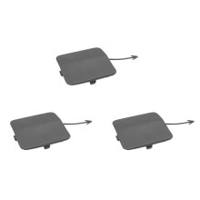 3X Achterbumper Trekhaak Eye Cover Trim Trailer Cover Cap voor Qashqai 2018 2019 85071-DF60A-B151