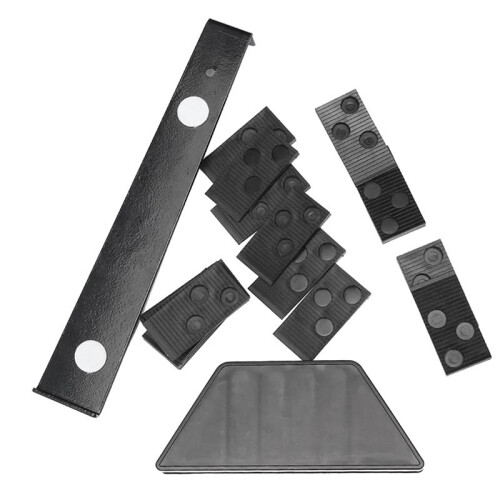 Wood Laminate Flooring Installation Tool Floor Fitting Kit with 20Pcs Spacers Flooring Tool Set