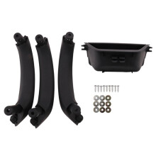 PoignéE IntéRieure de Porte IntéRieure de Voiture, Couvercle de Panneau D'Accoudoir, Garniture de Traction pour  X3 X4 F25, Accessoires de Voiture