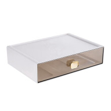 8017 Desktop Ins Multi-Stacked Storage Box Dormitory Desk Transparent Drawer Student Stationery Office Small Hand Book
