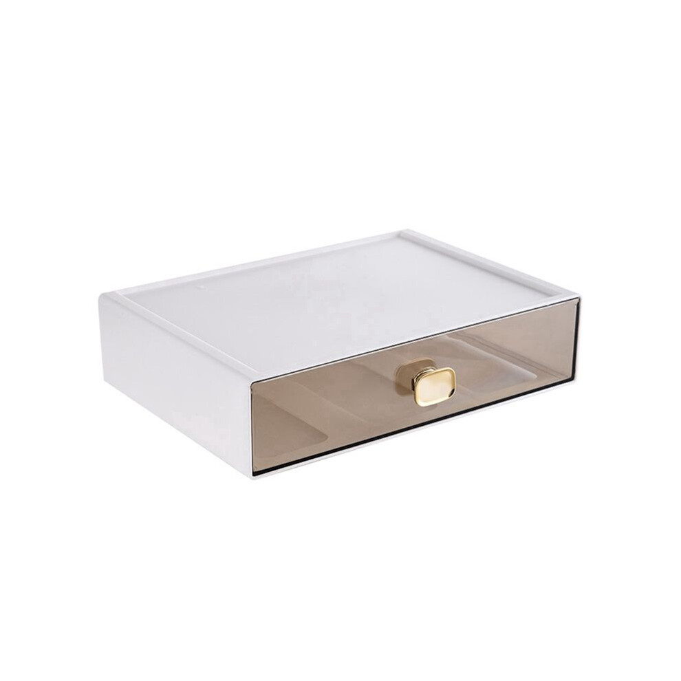 8017 Desktop Ins Multi-Stacked Storage Box Dormitory Desk Transparent Drawer Student Stationery Office Small Hand Book 4712790622886