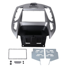 2 Din Car Fascia Radio Panel DVD Frame Installation Kit för Transit Connect, Tourneo Connect 2014 2015