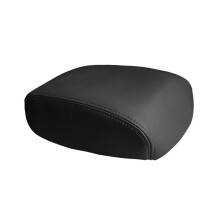 For 2006-2014  Ridgeline PU Leather Center Console Lid Armrest Cover Sticker Trim Black