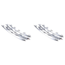 4x Car Front Fog Lamp Trim Strip Cover for GLE W167 2020-2022 GLE400 A1678858103 A1678858303 A1678858203