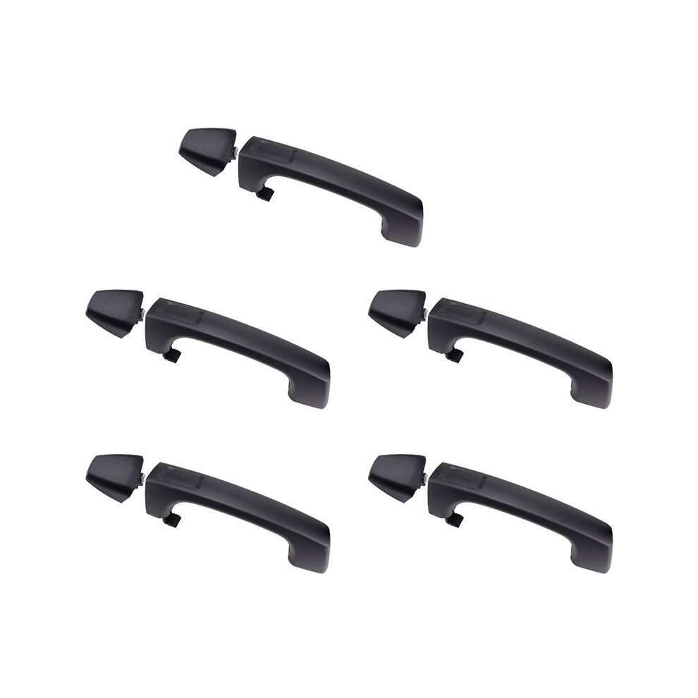 5X 25957909 Car Exterior Door Handle Premium Replaces Car Accessories High Performance For H3 15794314 15296933 Light 4712061966299