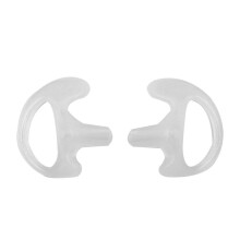 Tappi per le Orecchie nel Silicone Sostituibili Supporto per Orecchio Triangolare Bianca Trasparente Taglia L Tappi per le Orecchie Accessori