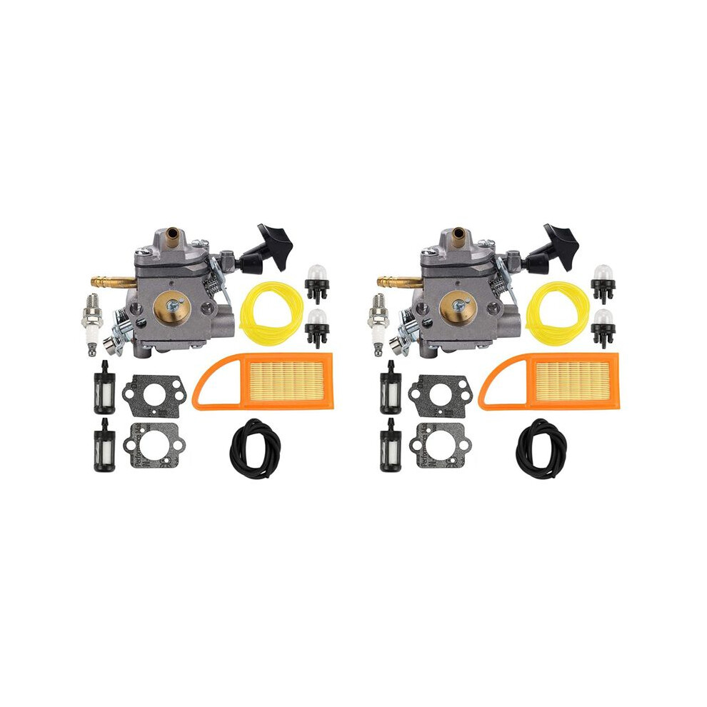 2X Br 600 Carburetor Air Filter Fuel Carb Repower Kit For Br500 Br550 Br600 4711433673490