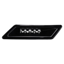 Nero Lucido Universale Auto Paraurti Anteriore Cappuccio Vent Air Out Decorazione per -A4 B8 per -E90 E80 E82 F30