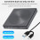 DVD External USB3.0 Reader CD Player Burner Optical Disk Drives for PC Laptop Notebook 8