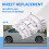 Car Headlight LED Module for  3 Series E90 E91 2007-2011 Side LED Indicator Turn Signal Light Source 63127245814 R 5