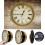 Timepiece with Concealed Safe Valuables Storage Box-gold 3