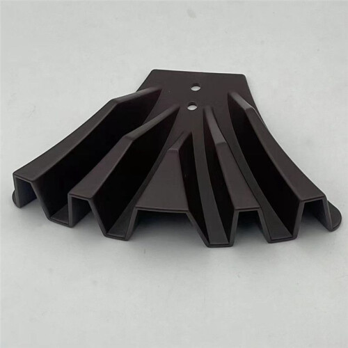 4PCS Gutter Downspout Diverter,Gutter Downspout Extensions for Rainwater Dispersal,Rain Gutter Disperser Black 2