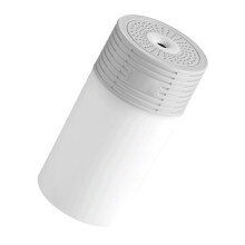 Umidificatore mini da 300 ml 72x72x138 mm Bianco USB 2 modalità