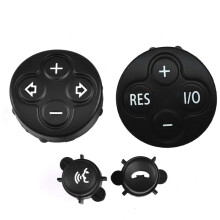 Car Steering Wheel Volume Cruise Control  Cover for  Cooper R55 R56 R57 R58 R59 R60