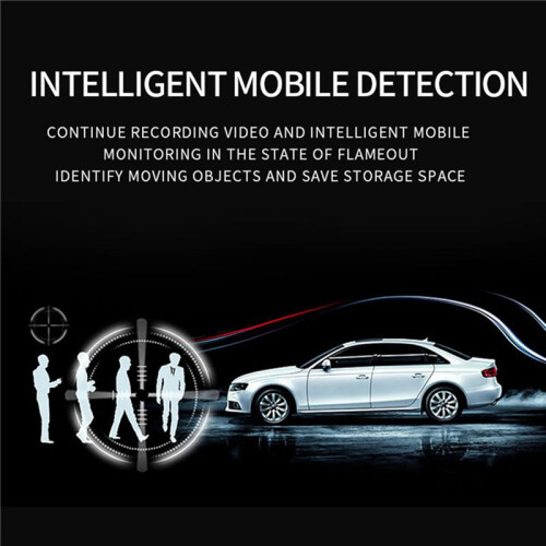 2set 2.2 Inch DVR Dash Camera Full 1080P Loop Recording Motion Detection Drive Recorder Wide Angle Night Vision Dashcam 2