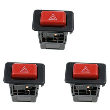 3X MB652291 Hazard Warning Lights Push Button for Pajero Shogun MK2 1991-1995 1996 1997 1998 1999