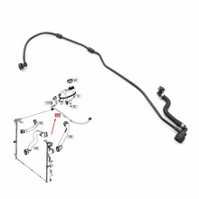 2X Right Coolant Expansion Vent Engine Coolant Hose for - C-Class W205 2.2 2.0 2.5 A2055016300