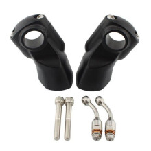 Motorcycle Handlebar Riser Mount Clamp Lift 22MM Move Back 32MM for ROCKET-3GT/R Rocket 3R 2019-2024 Black